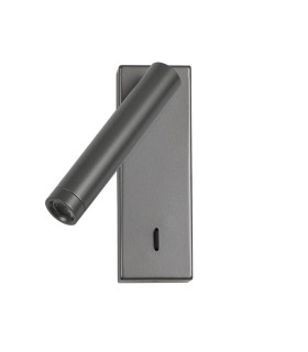 Cali Reading Wall Light Grey 3000K Warm White-1