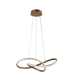 Consa LED Pendant Ceiling Light Gold 3000/4000/6000K-1