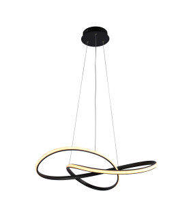 Consa LED Pendant Ceiling Light Black 3000/4000/6000K-1