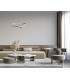 Consa LED Pendant Ceiling Light Gold 3000/4000/6000K-5