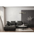 Consa LED Pendant Ceiling Light Black 3000/4000/6000K-5