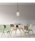 Della Oval Slim Pendant Ceiling Light Gold-5