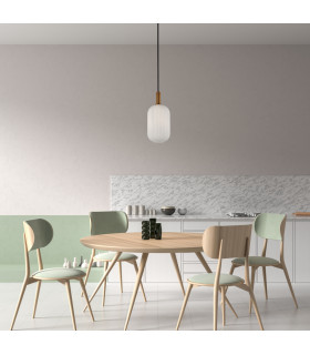 Della Oval Slim Pendant Ceiling Light Gold-5