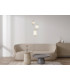 Corado Cluster Pendant Ceiling Light Gold 3000K Warm White-5