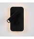 Doria Reading Wall Light Black 3000K Warm White 2xLED-1