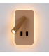 Doria Reading Wall Light Gold 3000K Warm White 2xLED-1
