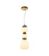 Evans Slim Pendant Ceiling Light Gold 3000K Warm White-2