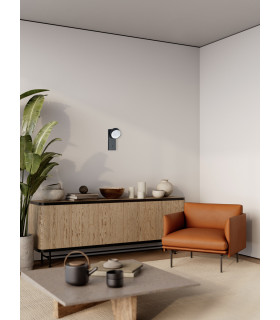 Fonten Single Spotlight Black 4000K Neutral White-5