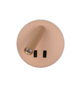 Furla Reading Wall Light Gold 3000K Warm White 2xLED-2