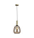 Gater Dome Pendant Ceiling Light Gold with Champagne Shade-1