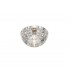 Round Recessed Downlight G9 Cube Pattern Polished Chrome, Crystal - 1