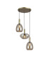 Gater Cluster Pendant Ceiling Light Gold 3xE27-1