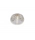 Round Recessed Downlight G9 Cube Pattern Polished Chrome, Crystal - 1