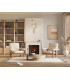Lenti Cluster Pendant Ceiling Light Brass 3000K Warm White-5