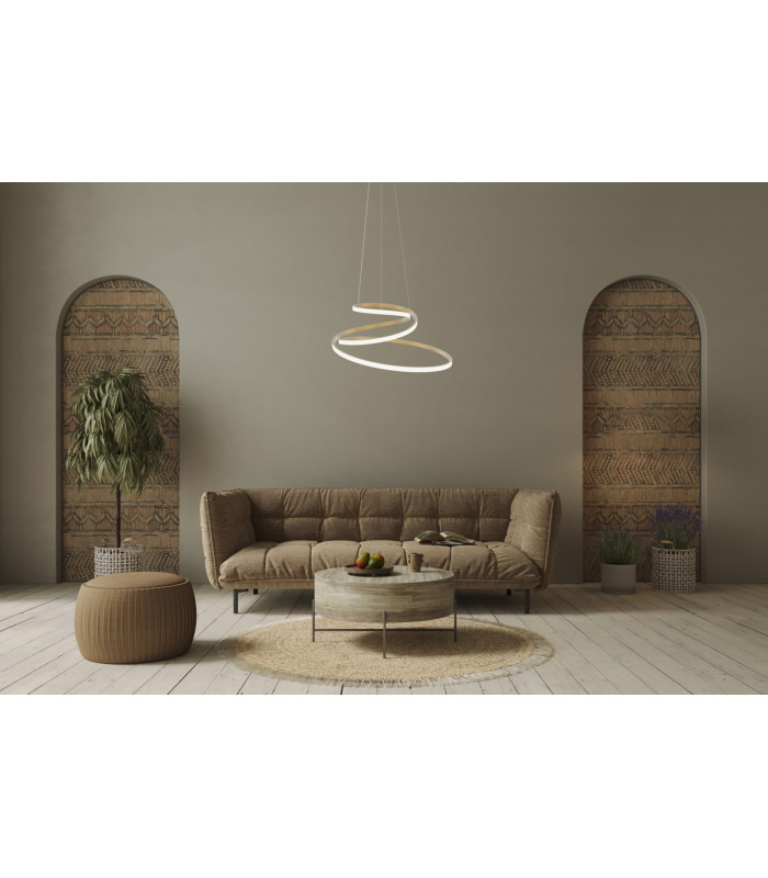 Lorila LED Pendant Ceiling Light Gold 3000/4000/6000K-5