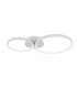 Maver Twin Ring LED Semi Flush Ceiling Light White 3000/4000/6000K 2xLED-1
