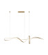 Mila LED Pendant Ceiling Light Matt Gold 3000/4000/6000K-1