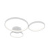 Maver Triple Ring LED Semi Flush Ceiling Light White 3000/4000/6000K 3xLED-1