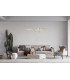 Mila LED Pendant Ceiling Light Matt Gold 3000/4000/6000K-5