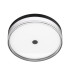 Molino 40cm Flush Ceiling Light Black 3000/4000/6000K-2