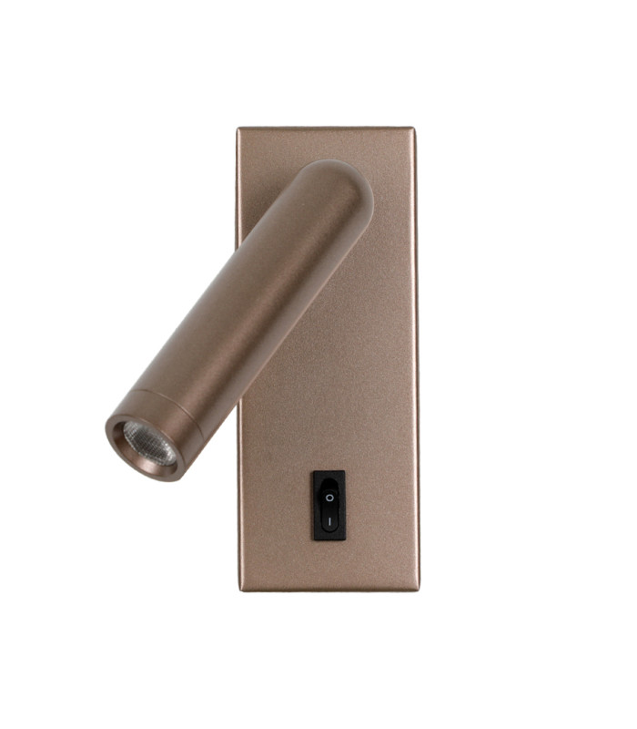 Nova Reading Wall Light Coffee 3000K Warm White-1