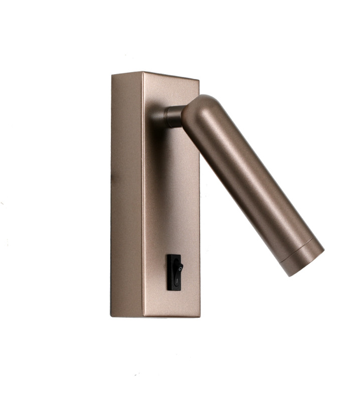Nova Reading Wall Light Coffee 3000K Warm White-2