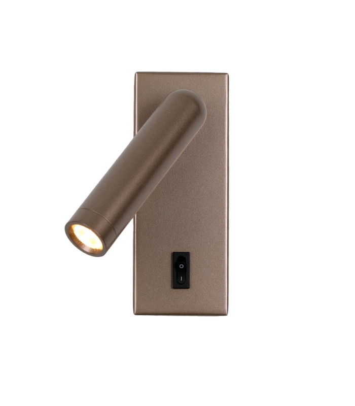 Nova Reading Wall Light Coffee 3000K Warm White-3