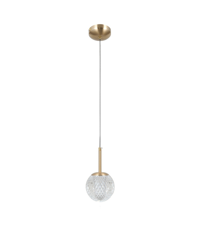 Padri Slim Pendant Ceiling Light Gold-1
