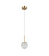 Padri Slim Pendant Ceiling Light Gold-1