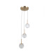 Padri Cluster Pendant Ceiling Light Gold 3xG9-1