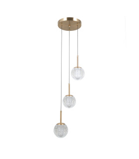 Padri Cluster Pendant Ceiling Light Gold 3xG9-1