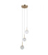Padri Cluster Pendant Ceiling Light Gold 3xG9-2