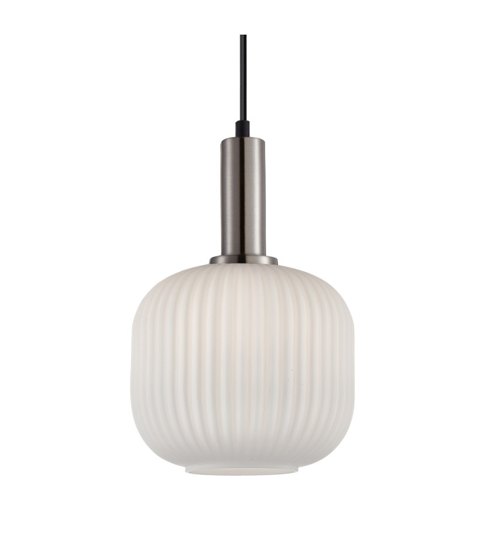 Penzi Dome Pendant Ceiling Light Silver-2