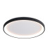 Raden 58cm LED Semi Flush Ceiling Light Black 3000/4000/6000K-1