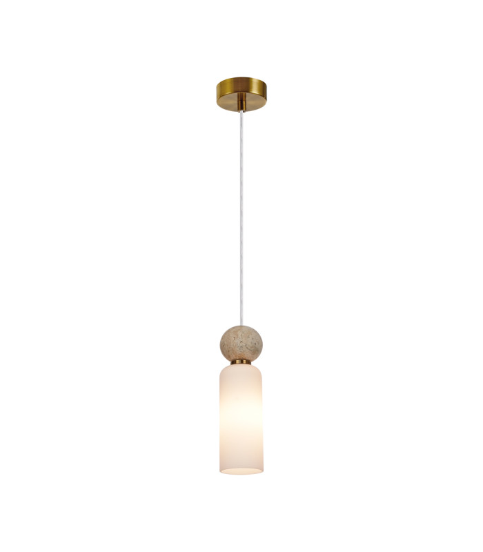 Santos Slim Pendant Ceiling Light Gold-1