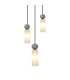 Santos Cluster Pendant Ceiling Light Matt Black-2