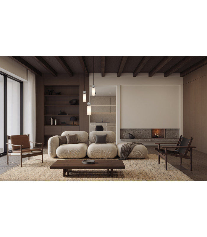 Santos Cluster Pendant Ceiling Light Matt Black-5