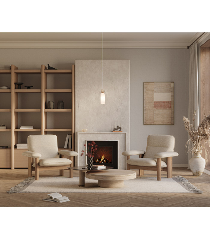 Santos Slim Pendant Ceiling Light Gold-5