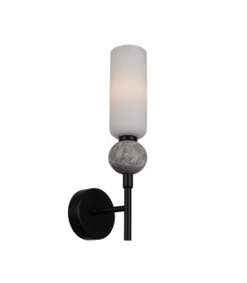 Santos Wall Lamp Matt Black-1