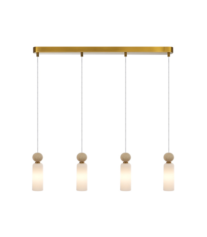Santos Bar Pendant Ceiling Light Gold-1