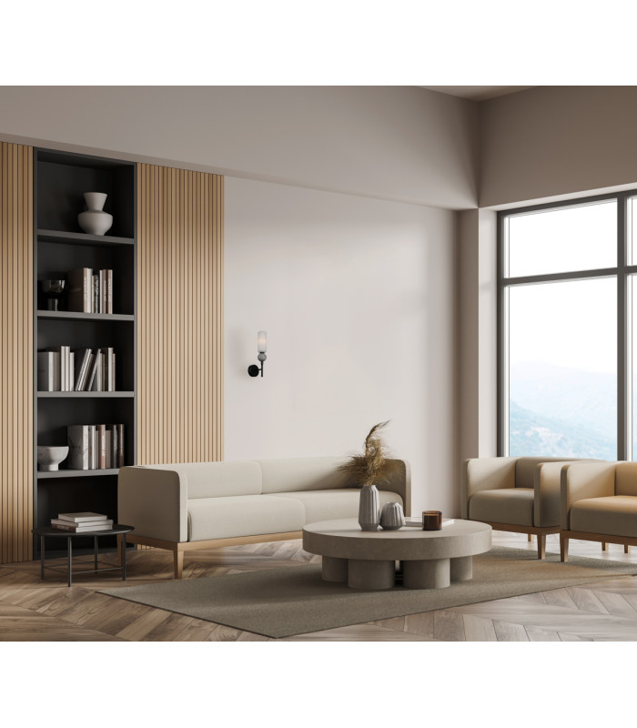 Santos Wall Lamp Matt Black-5