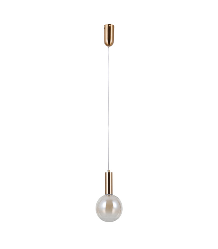 Strela Slim Pendant Ceiling Light Gold 3000K Warm White-1