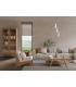 Taraso Cluster Pendant Ceiling Light Matt Black Gold 3xE14-5