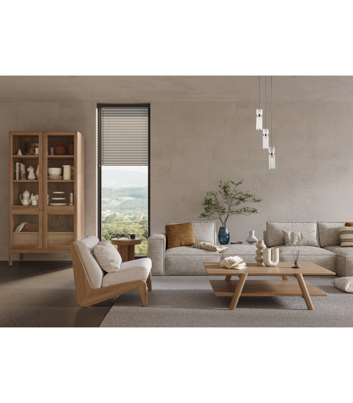 Taraso Cluster Pendant Ceiling Light Matt Black Gold 3xE14-5