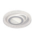 Tempio Round LED Semi Flush Ceiling Light White 3000/4000/6500K Remote Control Dimmable.-1