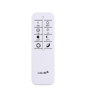 Tempio Square LED Semi Flush Ceiling Light White 3000/4000/6500K Remote Control Dimmable.-3