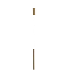 Valdes Slim Pendant Ceiling Light Gold 3000/4000/6000K-1