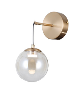 Velada Globe Wall Lights Gold 3000K Warm White-2