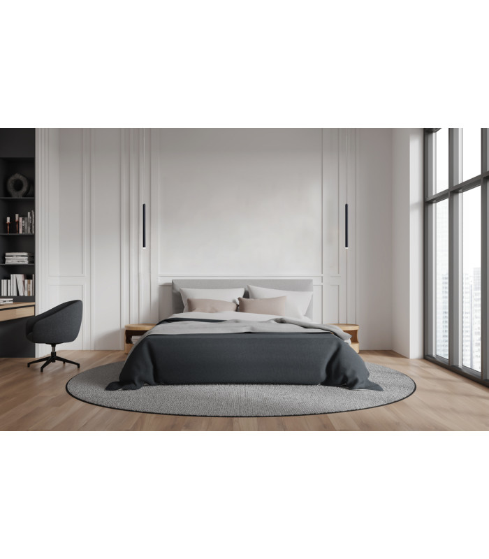 Valdes Slim Pendant Ceiling Light Black 3000/4000/6000K-5