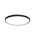 Alata 40cm Flush Ceiling Light Black 2800/4000/6000K-1